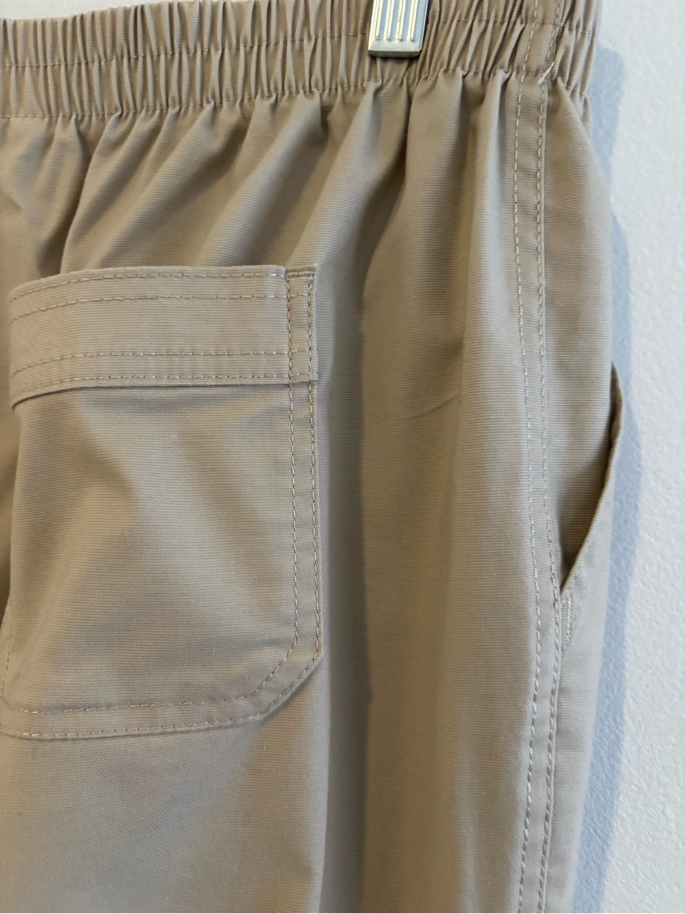 3 for $15😍 Alia Straight-Leg Elastic Waist Pants - Taupe NWOT - Picture 4 of 10